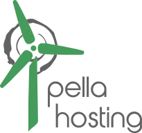Pella Hosting Logo